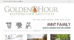 Desktop Screenshot of goldenhour.org